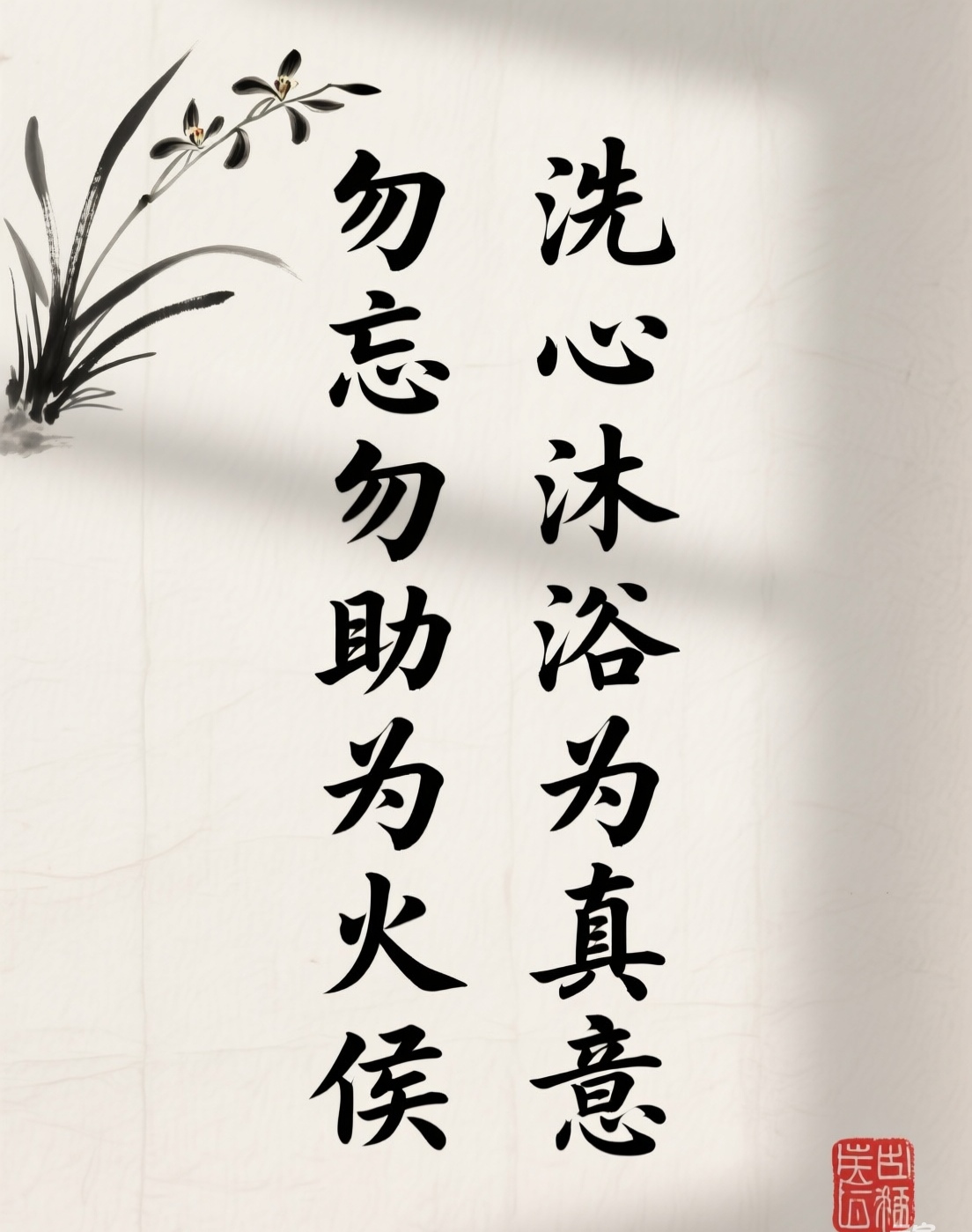 勿忘勿助为火侯 洗心沐浴为真意 洗心退藏于密 真意为媒妁 以意调之