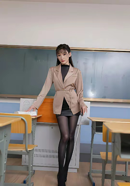 当"教室氛围感美女"撞上职场风,这波穿搭真的杀疯了!
