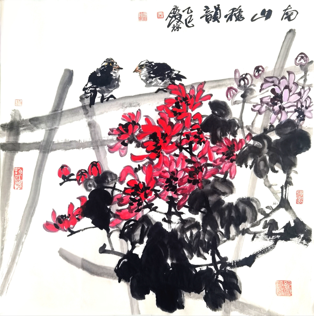 顶级写意花鸟
