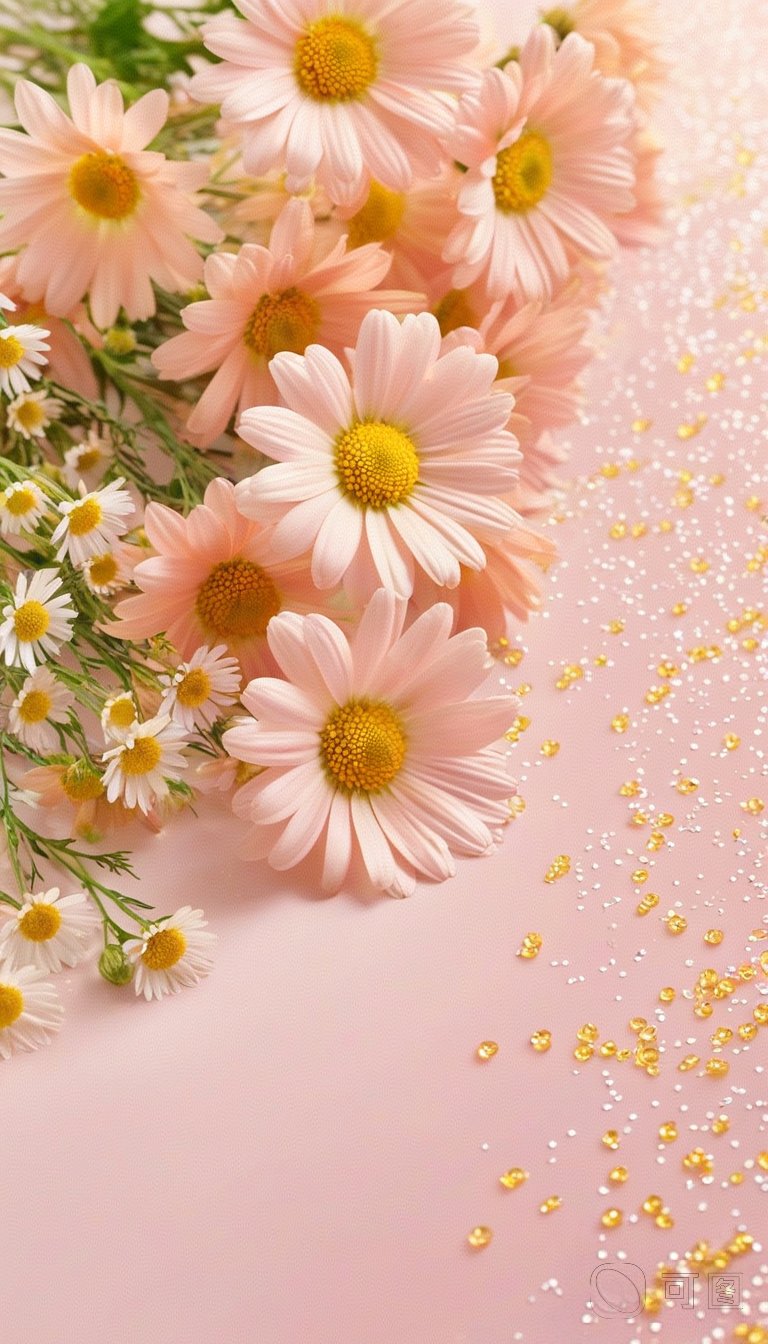 哇,这束粉嫩的花儿太治愈了!