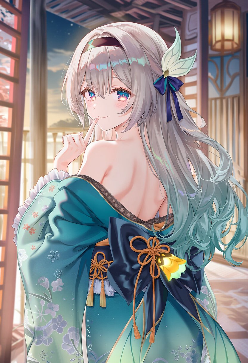 哇,这小姐姐的和服真好看,仿佛能闻到淡淡的花香呢!