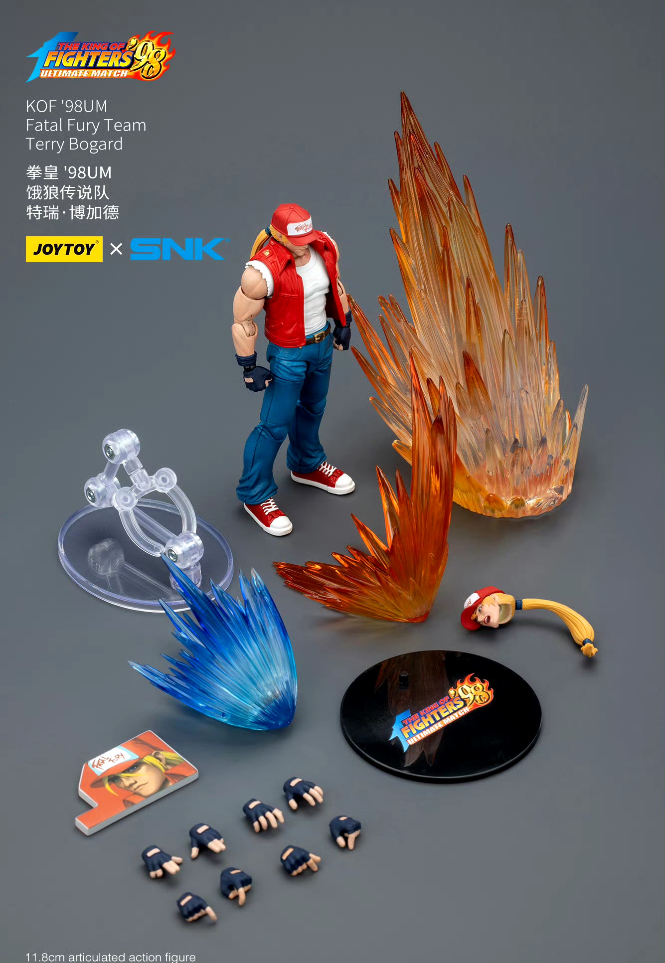 模型欣赏暗源 joytoy 拳皇 98um 饿狼传说队 特瑞·博加德