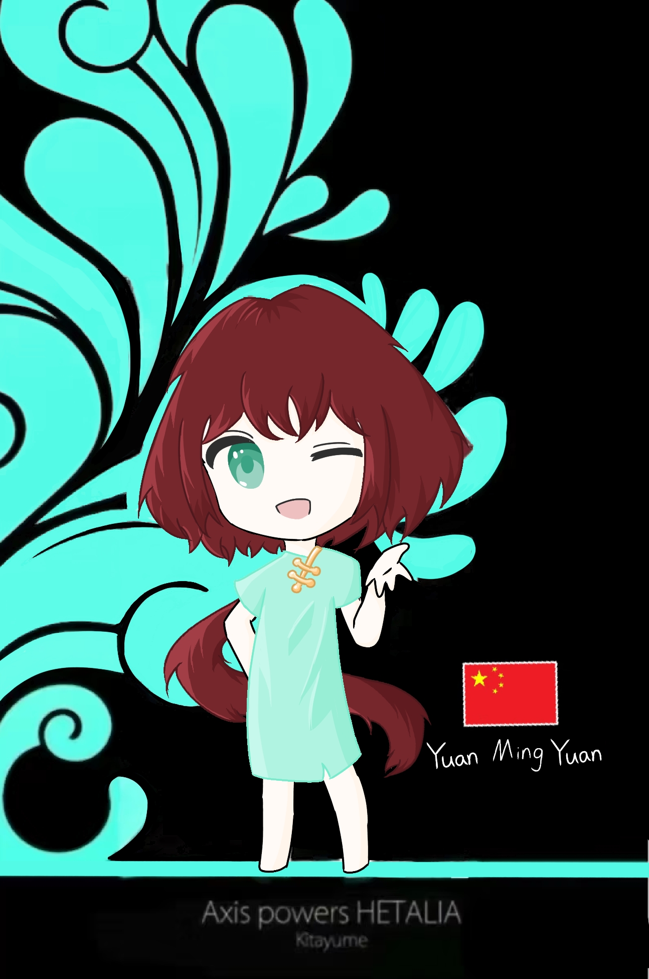 你好我申请改图 私自改图致歉本人不是aph圈的也不会仿官