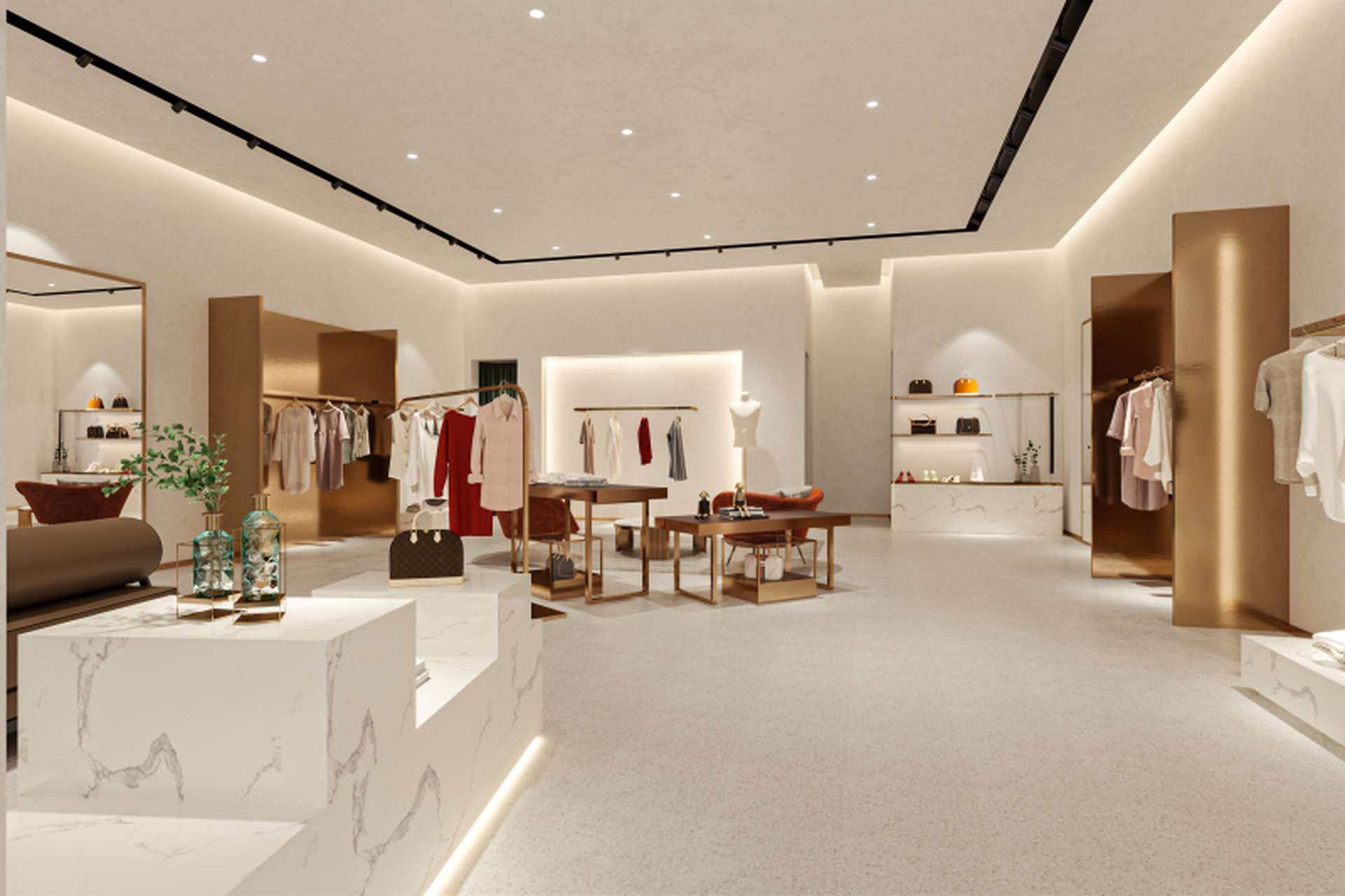 杭州装修公司 杭州时尚女装店设计装修案例效果图欣赏,时尚精品