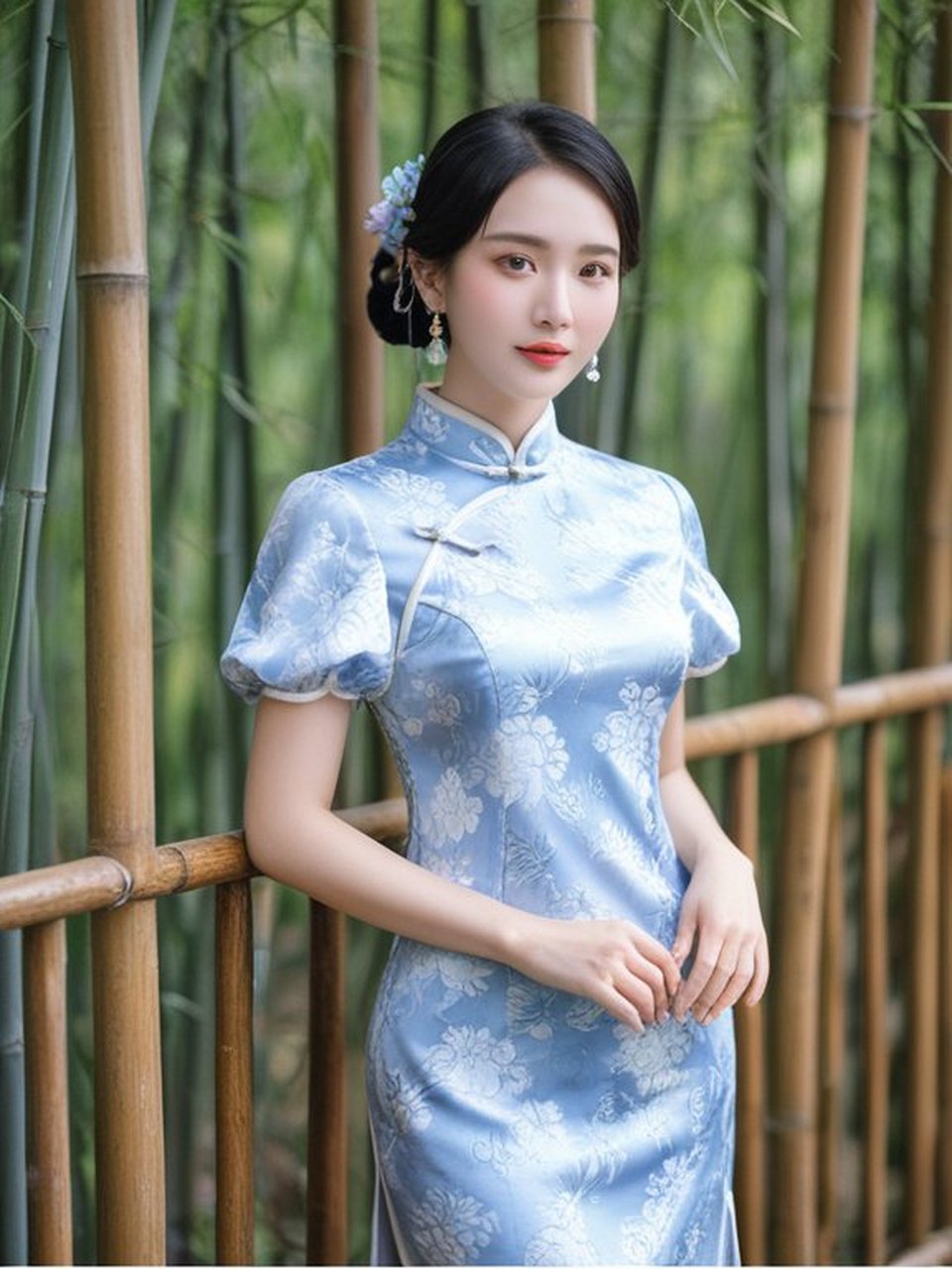 "78旗袍的魅力,穿越时光的华章9178  旗袍,那是一种情怀,一种