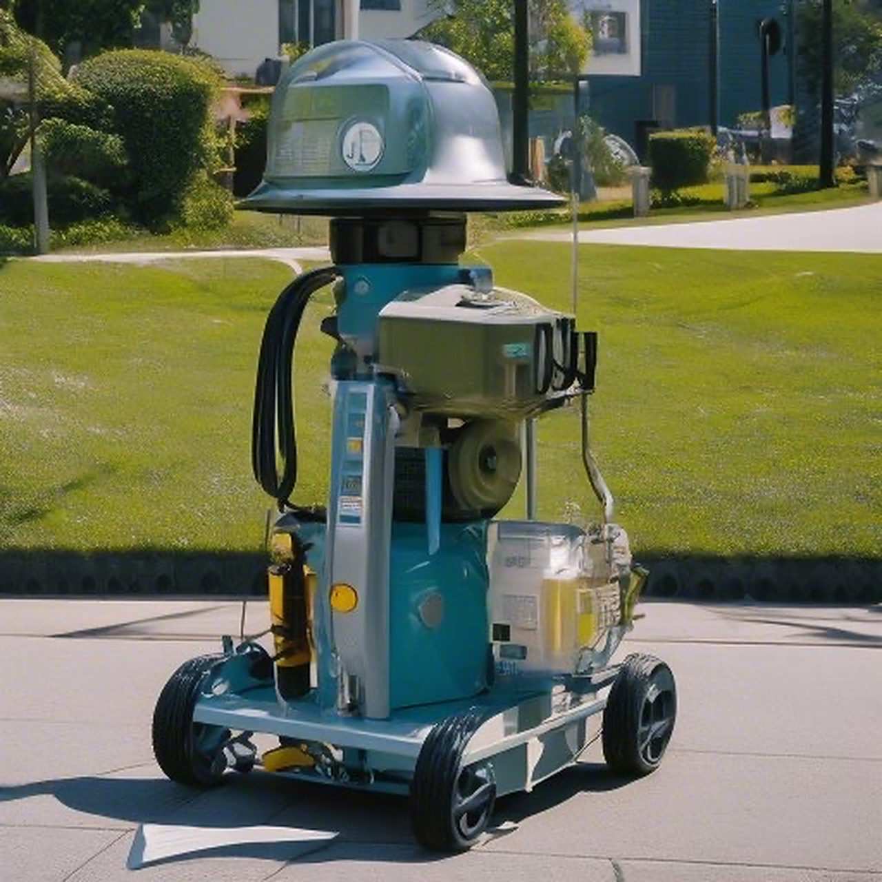 ai驱动的机器人可以进行街道清扫,垃圾收集等工作