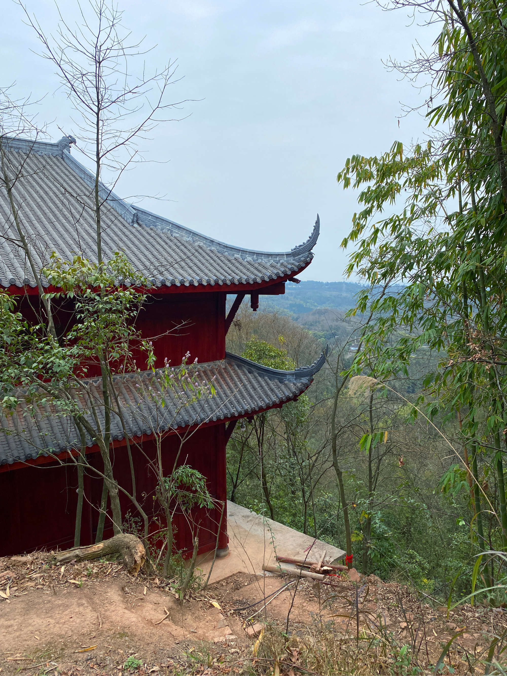 仙台山道观图片