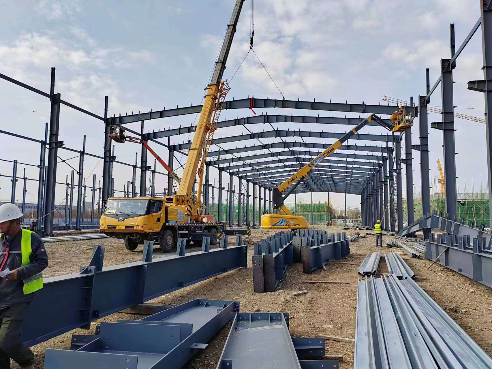 长春钢结构厂家鑫巨峰#钢结构# 承接钢结构工程 多年施工经验