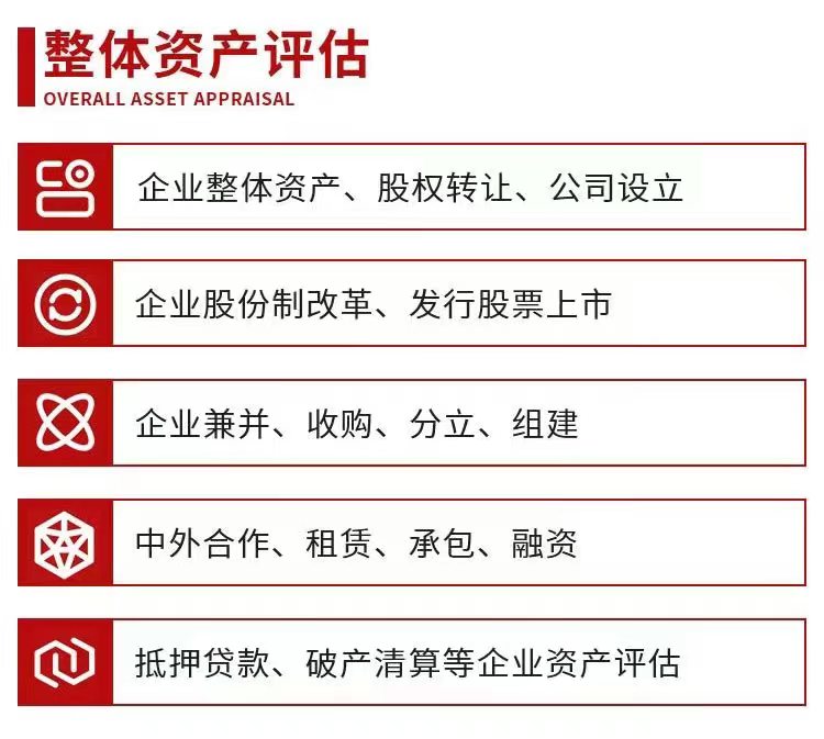 专业资产评估,助力企业发展!