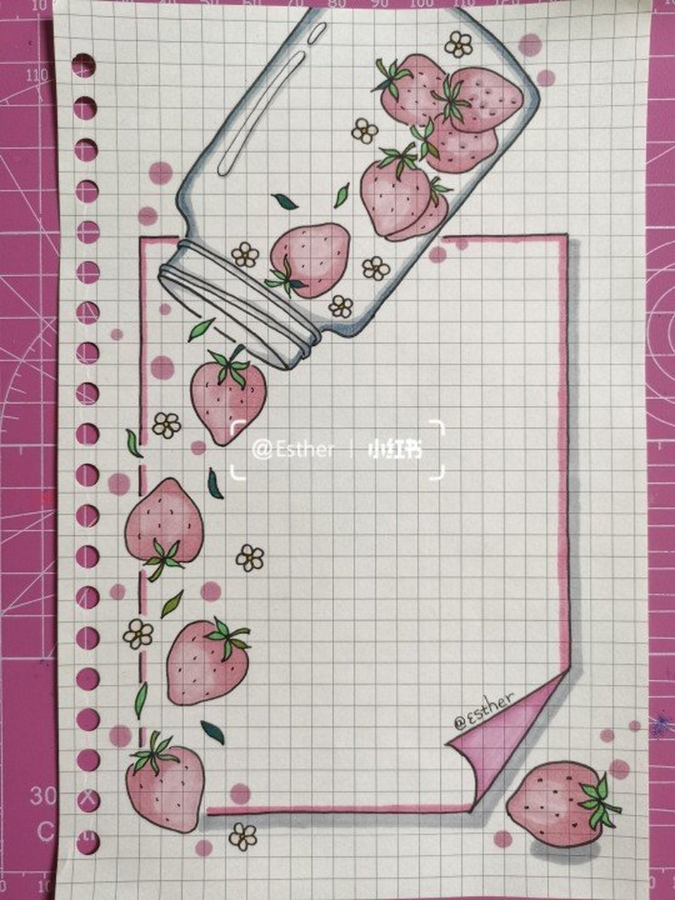 好看的手帐本画法,小仙女们赶紧画吧!