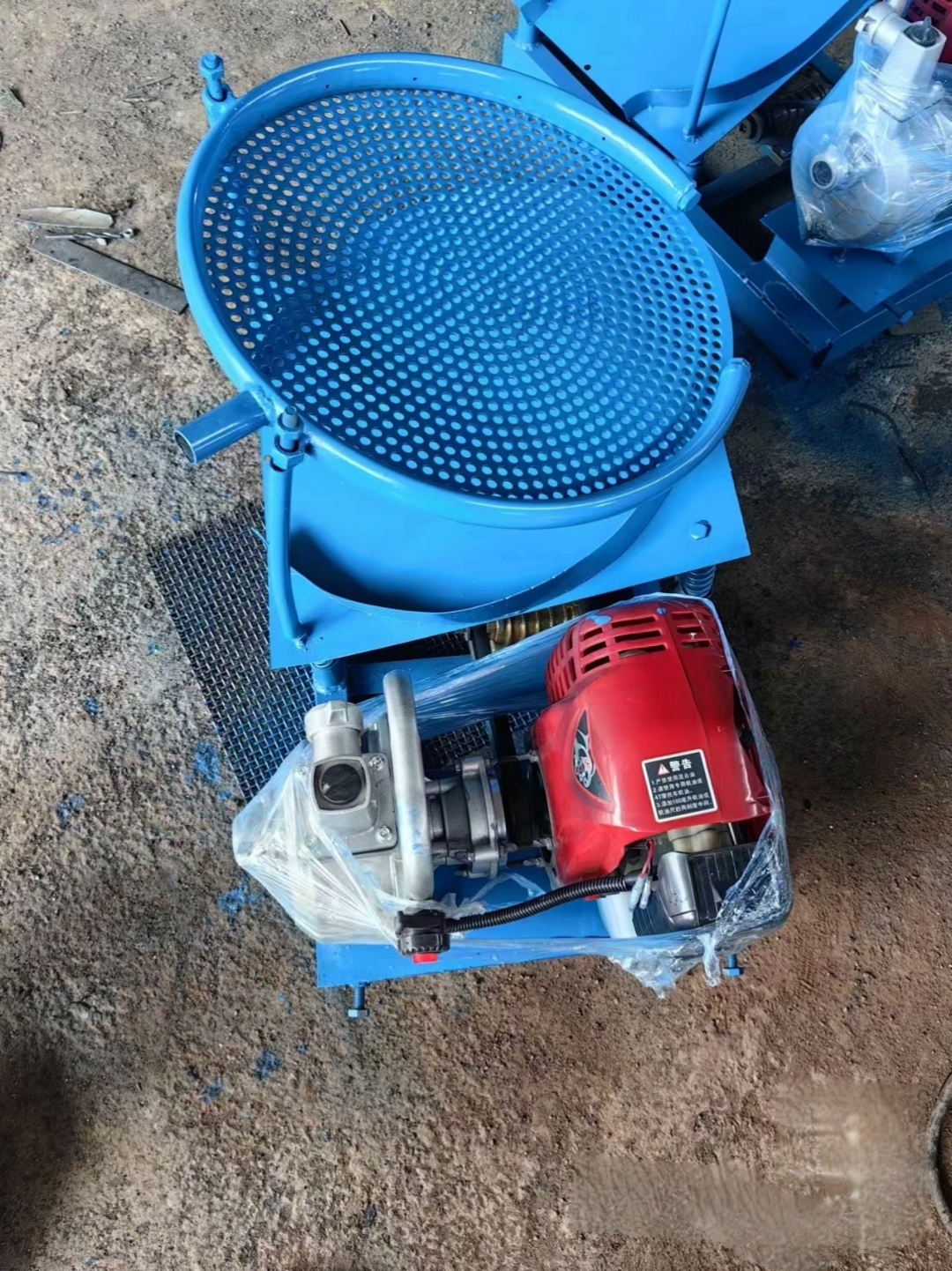 小型振动淘金机