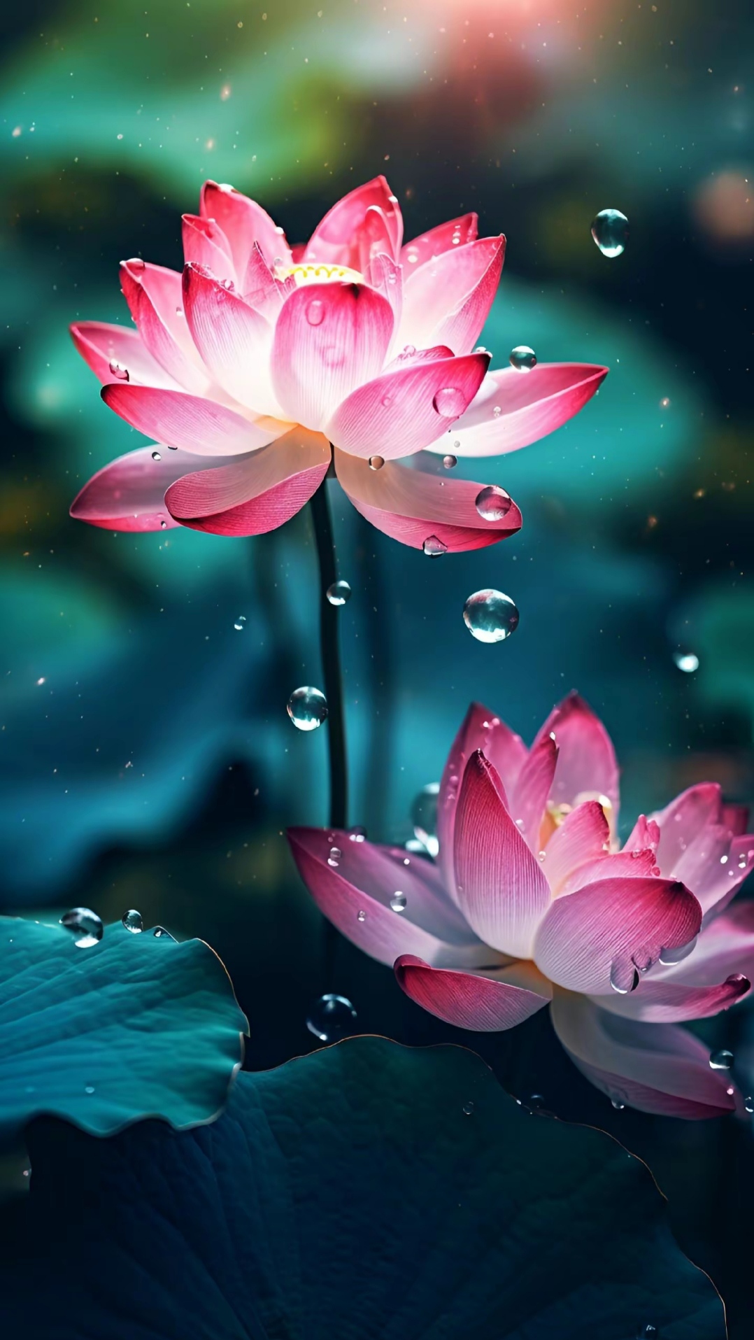 "生活,需要一点禅意.如图所见,一抹粉色映入眼帘,如梦如幻.