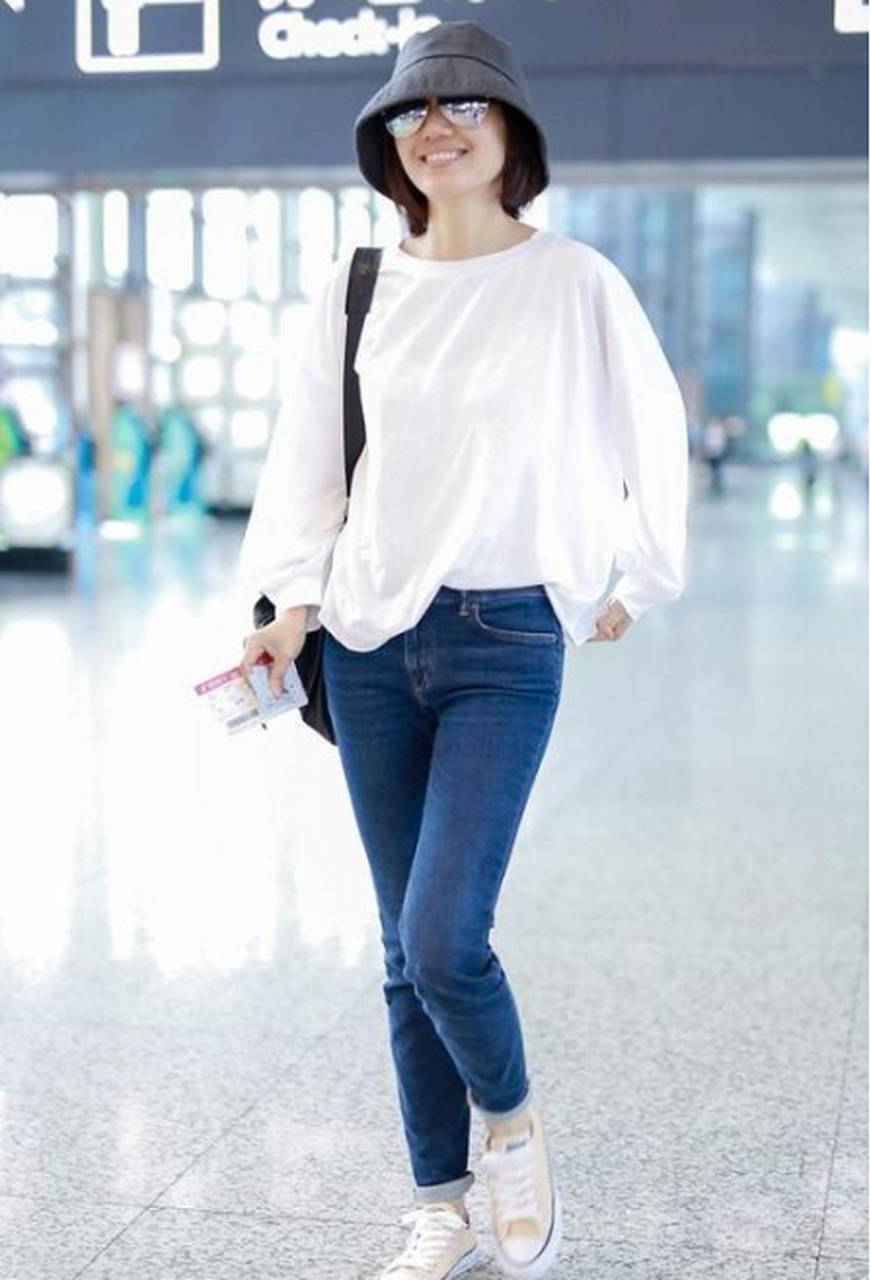 袁泉的牛仔裤#动态创作月