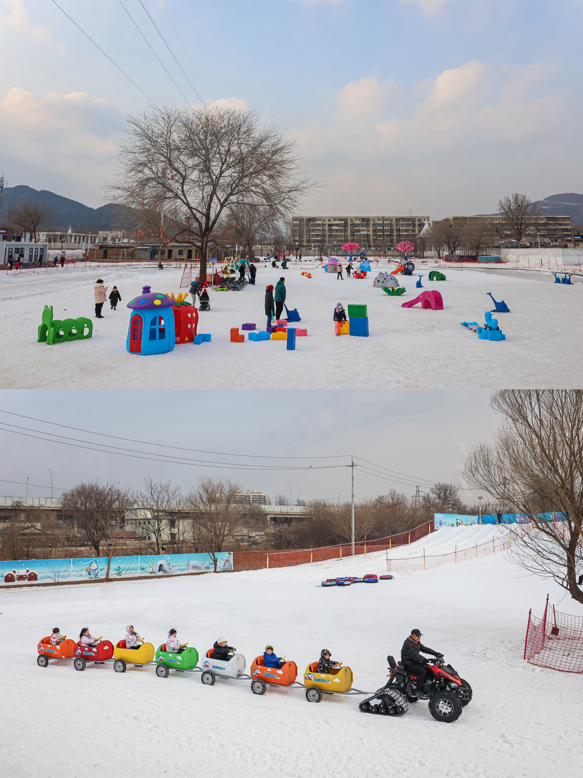 门头沟滑雪场图片