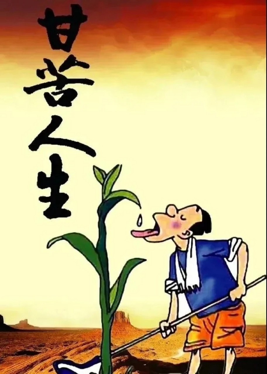 人生苦尽甘来;生活的苦自己受,脚下的路自己走,心中的伤自己养,眼中的