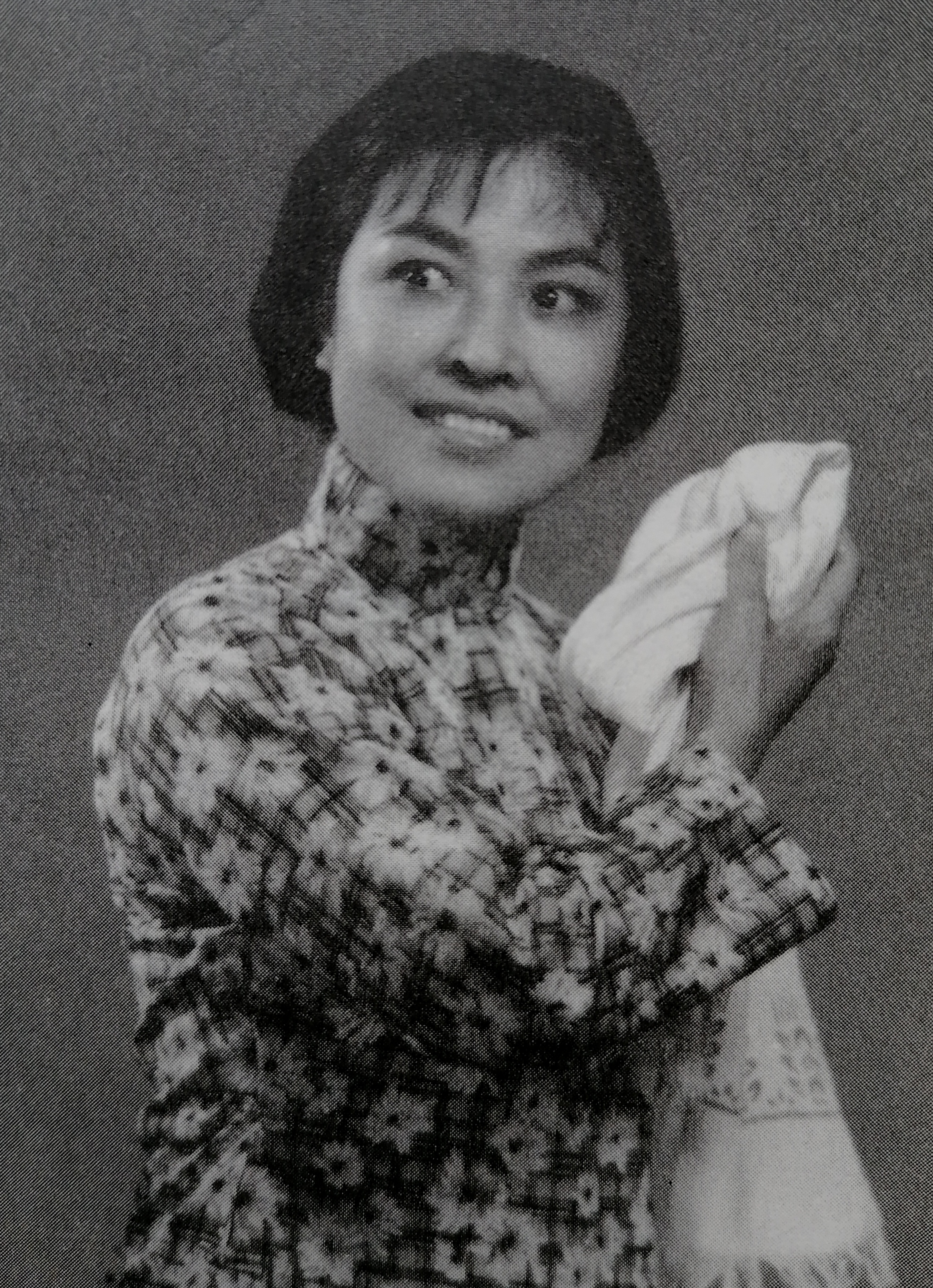 越剧《龙江颂》,金采风演江水英 1973年,上海越剧团向京剧样板戏学习