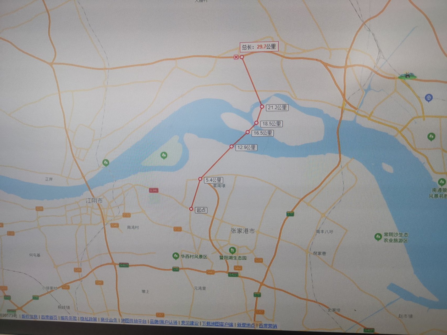 张皋大桥过江通道这个线路对不对[微笑]