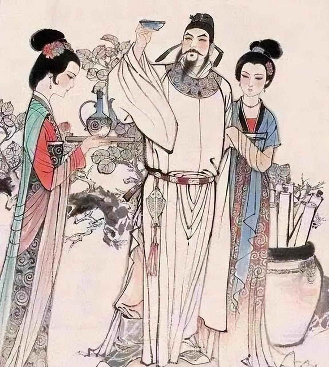 为杨玉环写诗的李白到底要表达什么  在唐朝的一次盛大宴会上,李白