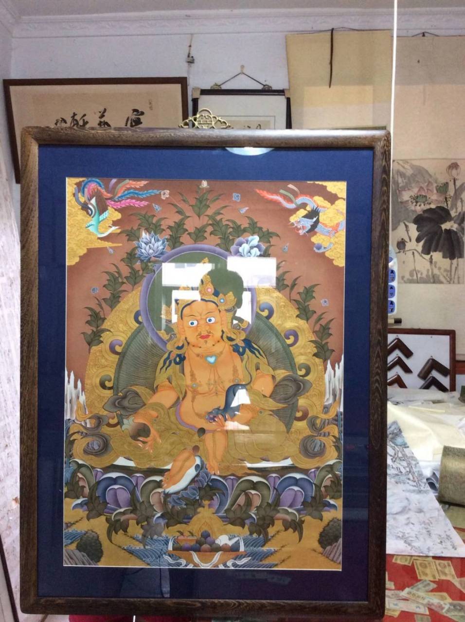 南京裱画制框,南京唐卡装裱 南京裱字画 南京唐卡装裱,详情百度地图