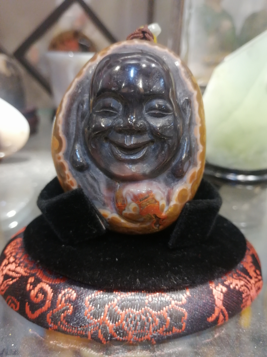 战国红玛瑙手把件