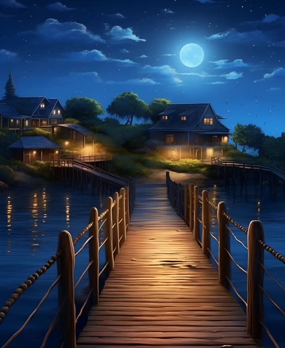 此刻,在这宁静的夜晚,享受这份独特的宁静.