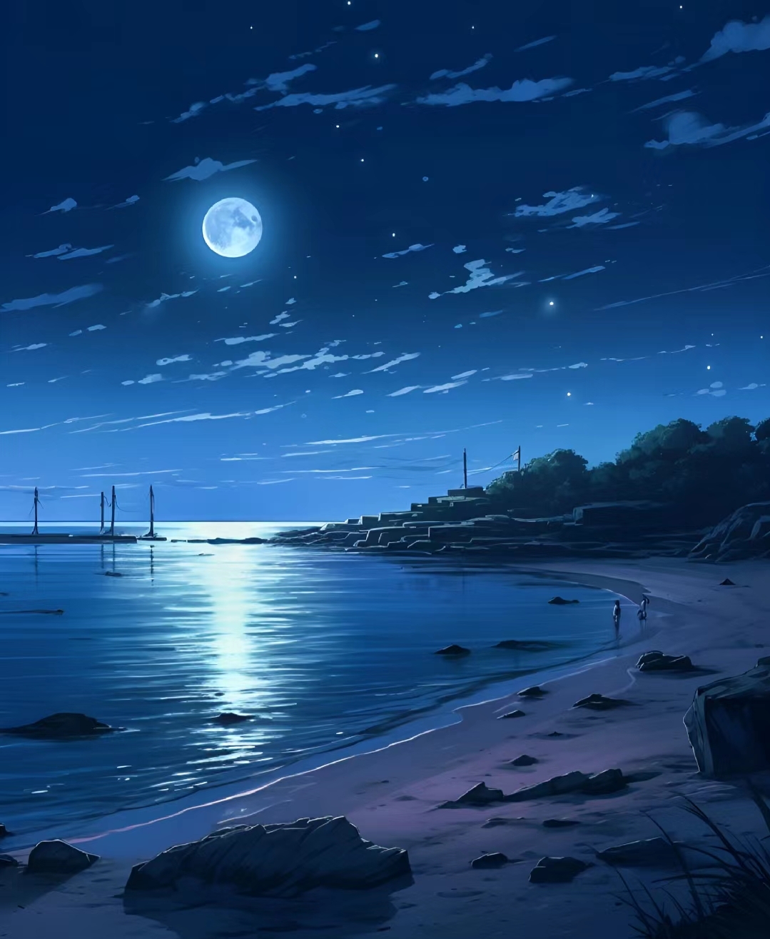 在这静谧的夜晚,尽情感受五彩缤纷的生活,每一刻都充满了无限的生机和