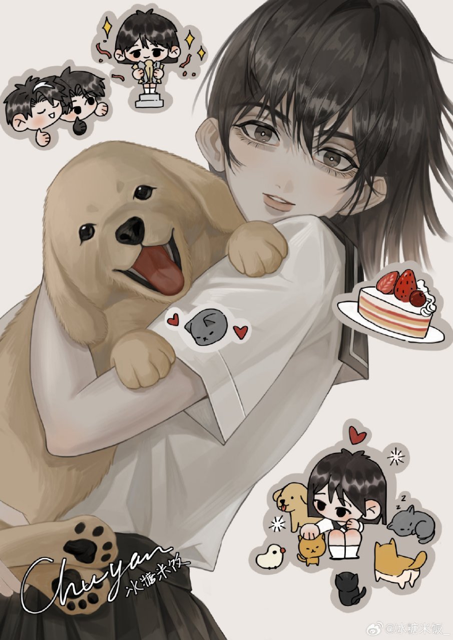 洄天#  杨小刀和褚雁,幼崽组