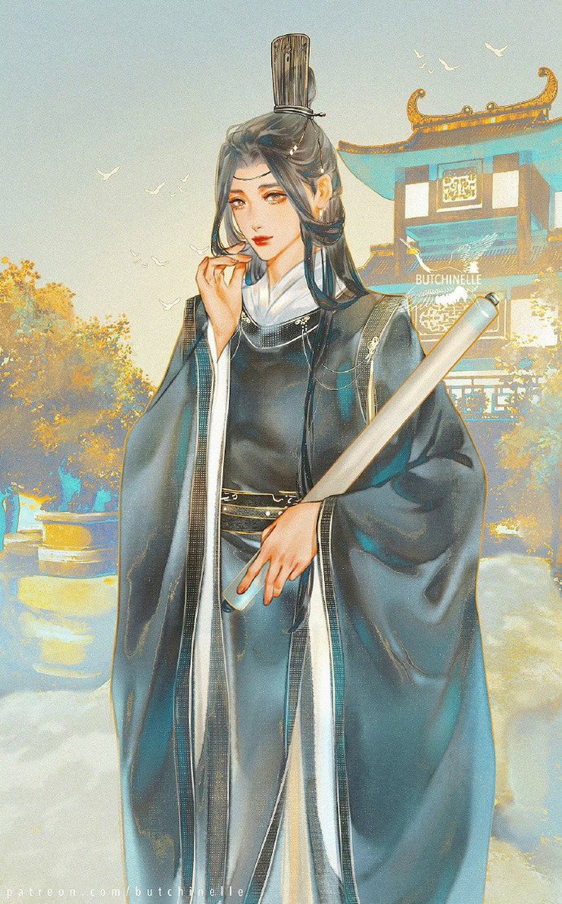天官赐福#  拜拜灵文,祝大家逢考必过05 twi:butchinelle