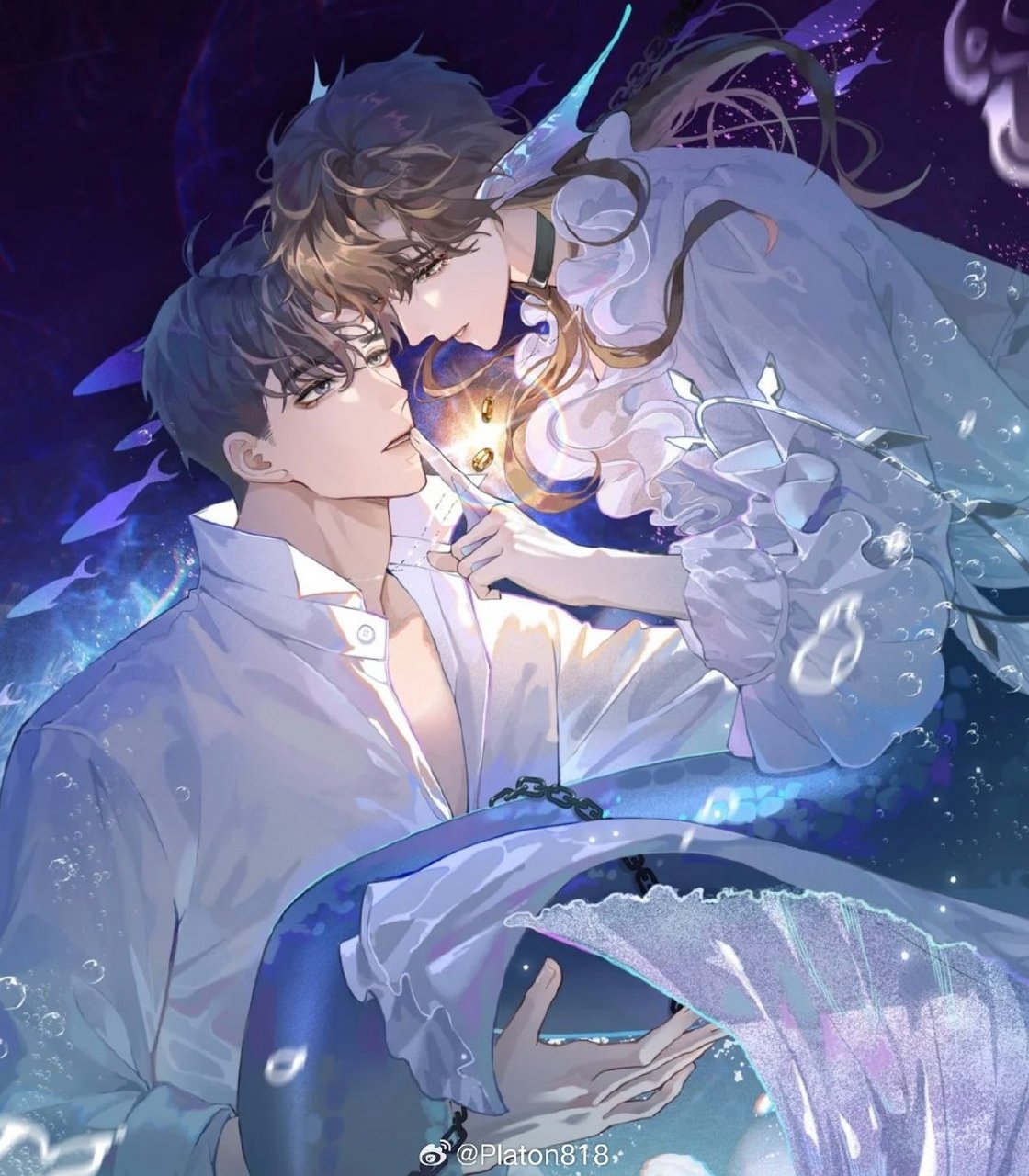 迪奥先生 新卷开更啦[打call] 人鱼王子登[挤眼]