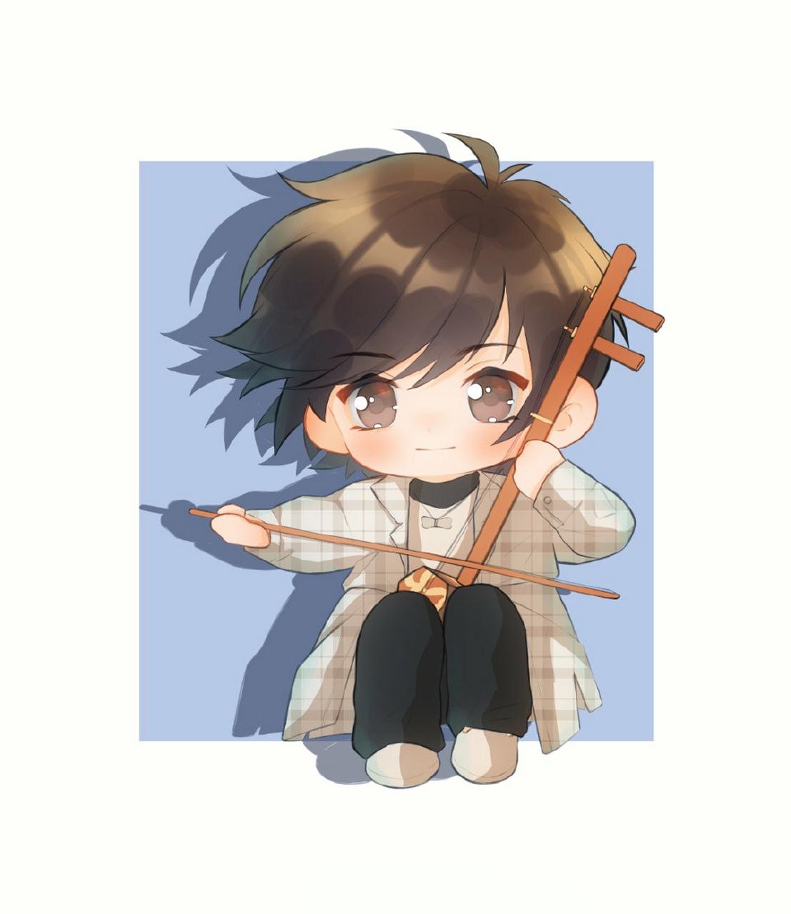 飞来横犬#  #巫哲# 今天是拉二胡的水渠～ 67