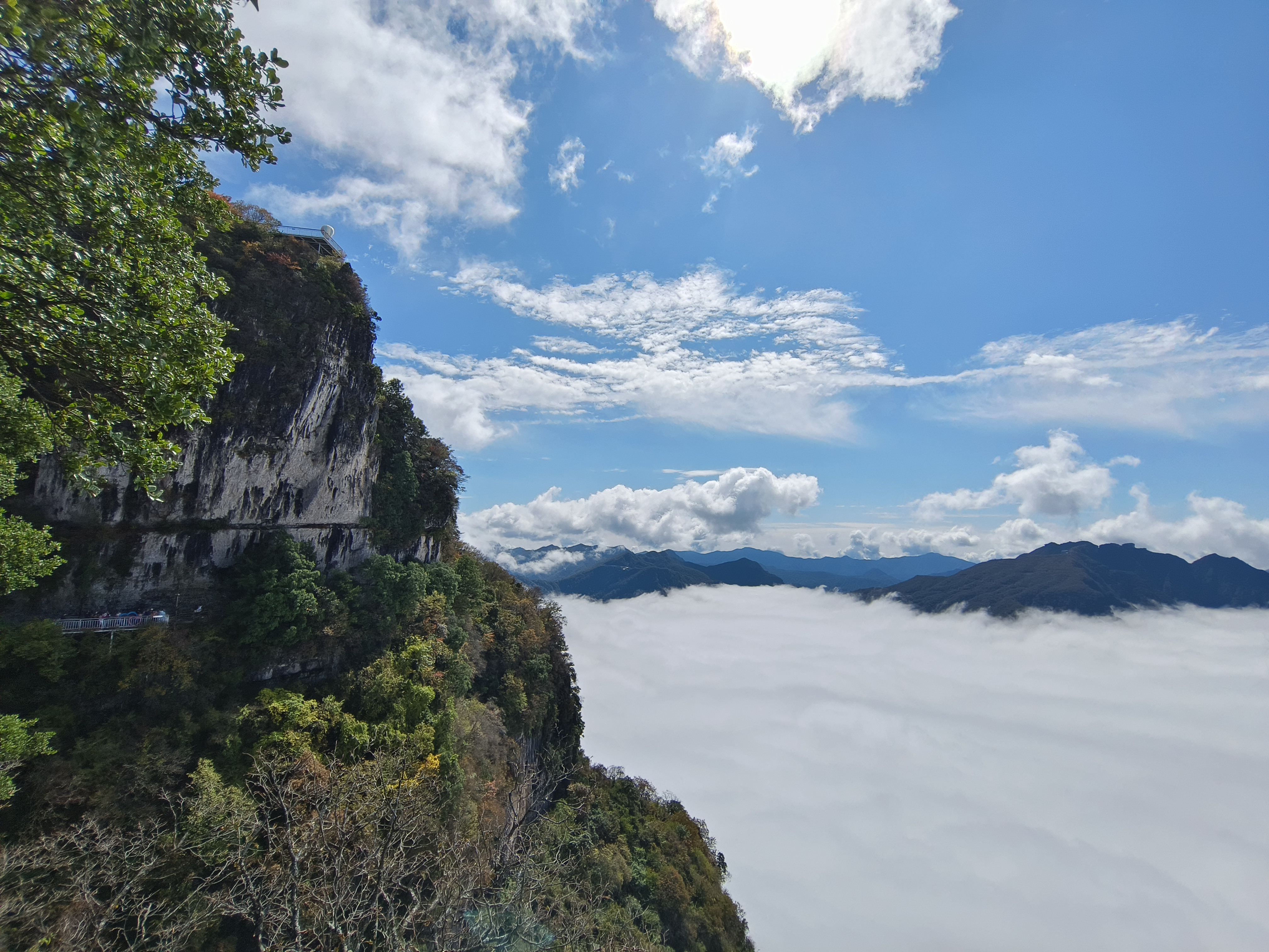 汉中龙头山风景区图片