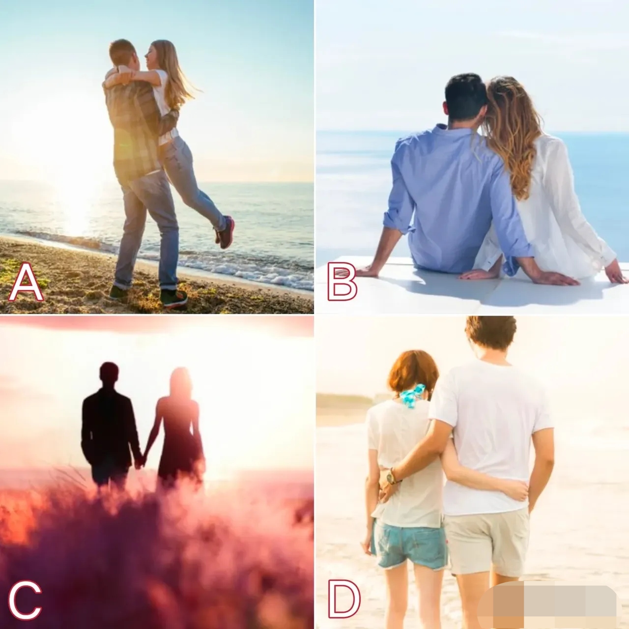 男生将女生抱起转圈圈,看起来男生很孔武有力,很宠爱女朋友啊!