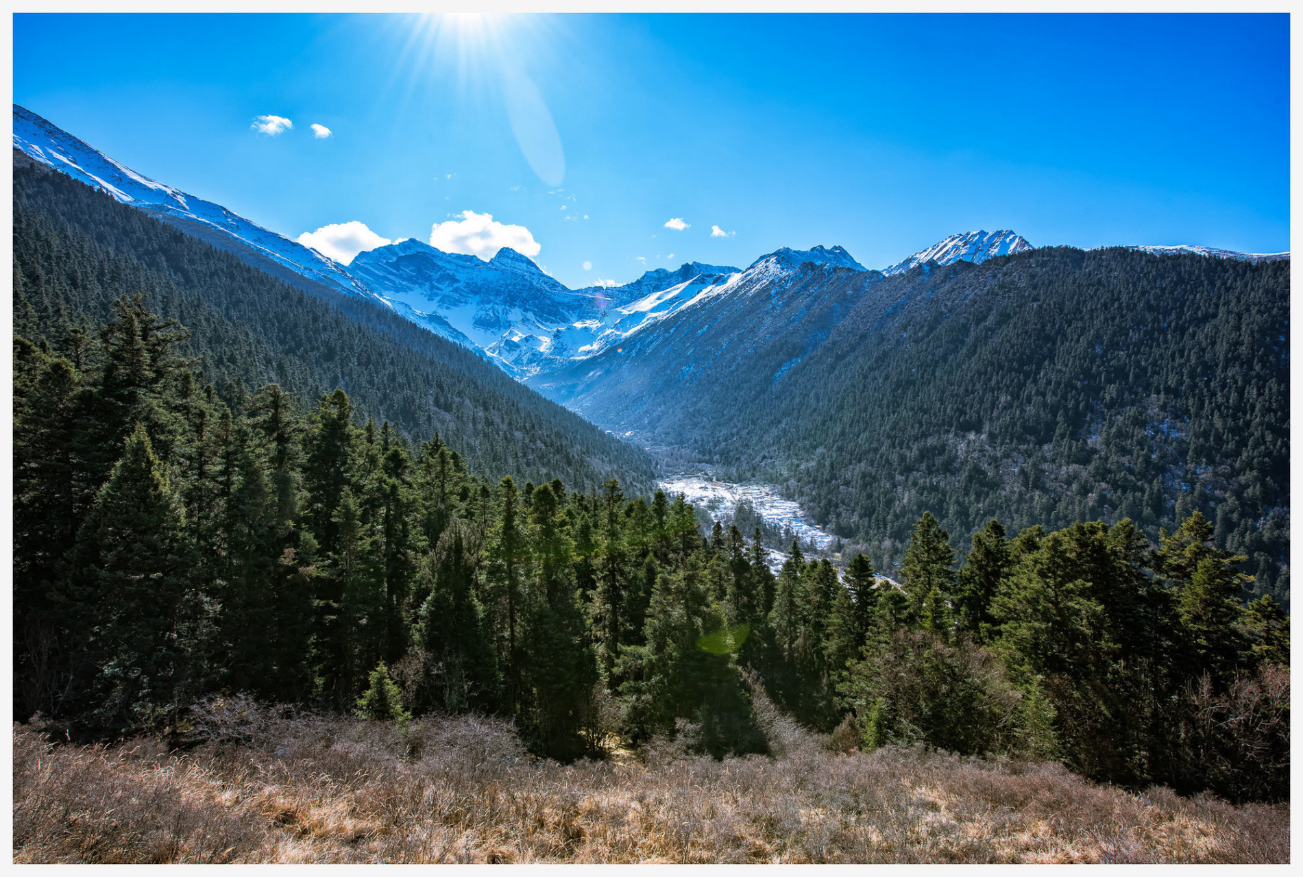 四川雪山景点有哪些图片