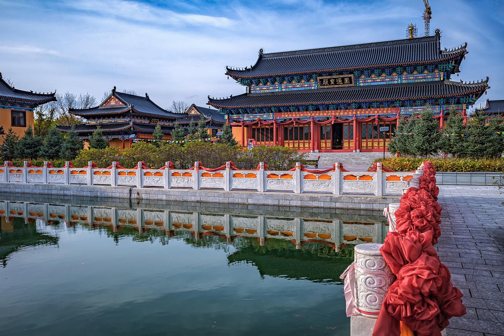 "长白山泰安寺"是长白山区最早的佛教圣地之一,初建于曹魏末年,距今