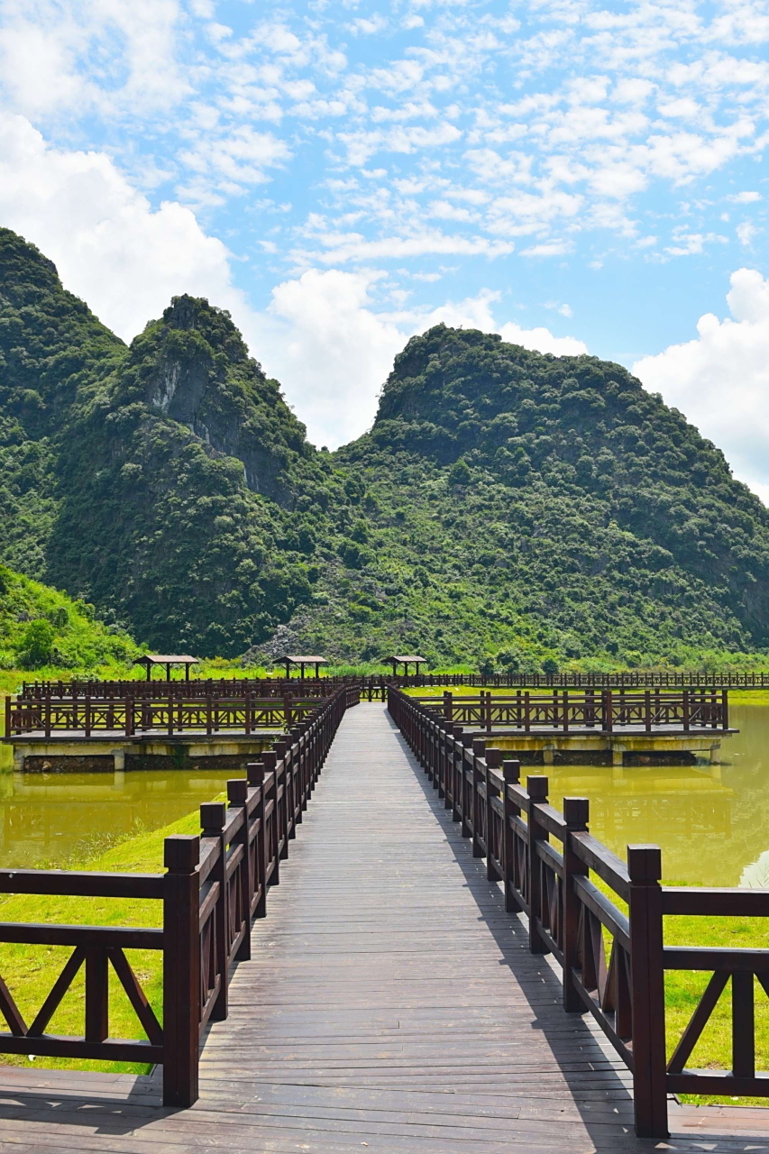贺州十里画廊,天然风景画卷