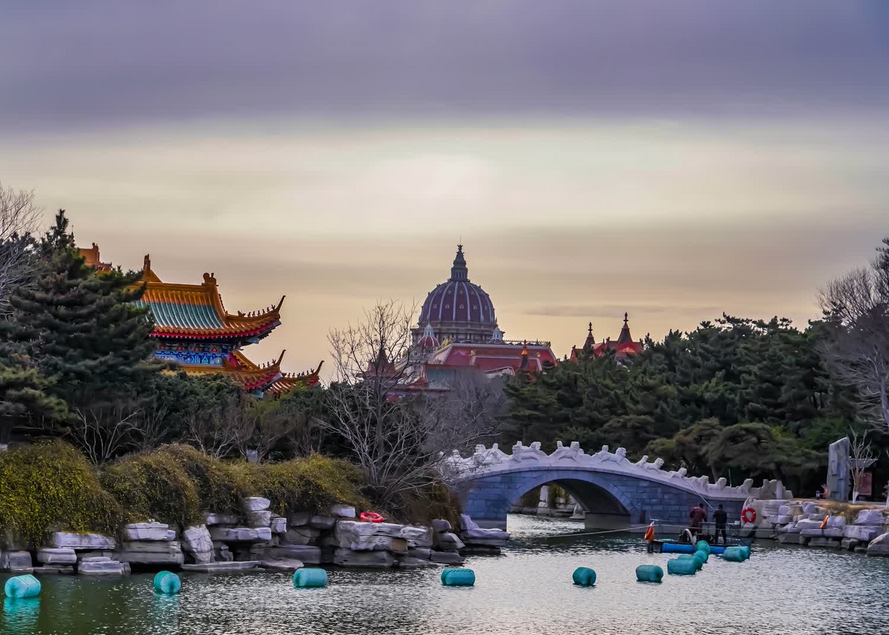 东海三座仙山图片