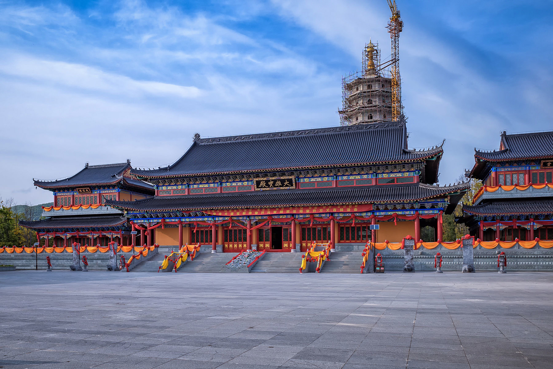 "长白山泰安寺"是长白山区最早的佛教圣地之一,初建于曹魏末年,距今