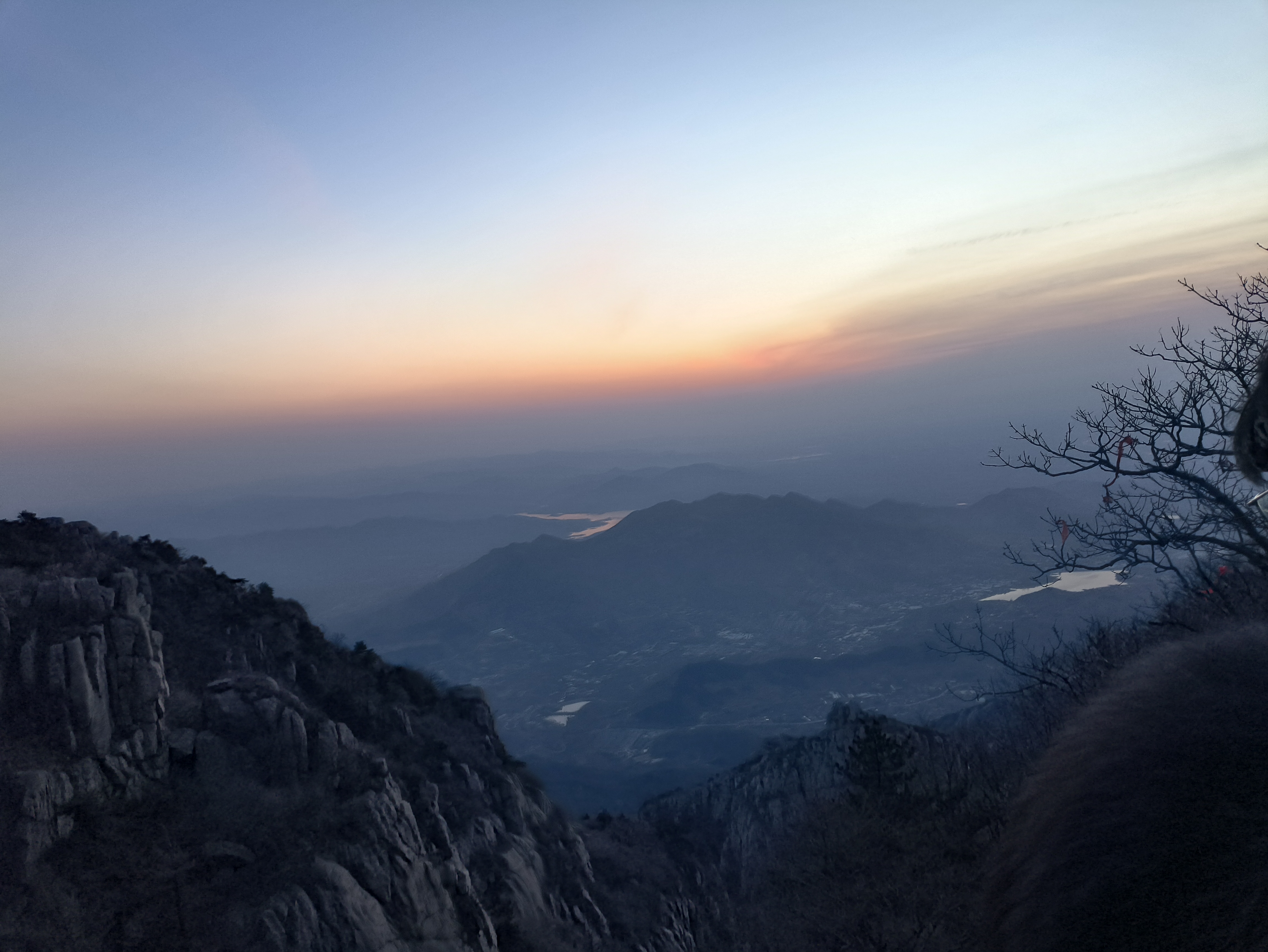 泰山日出美景图片