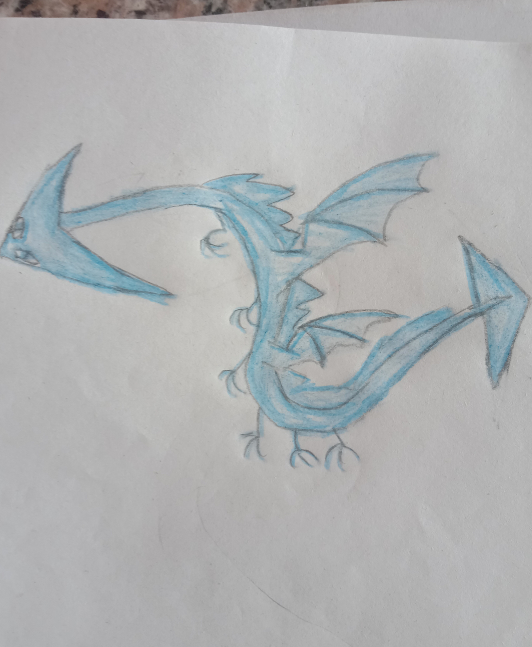 ominousomen 他的头像笠头螈,尾翼像头,让敌人分不出哪是头哪是尾.