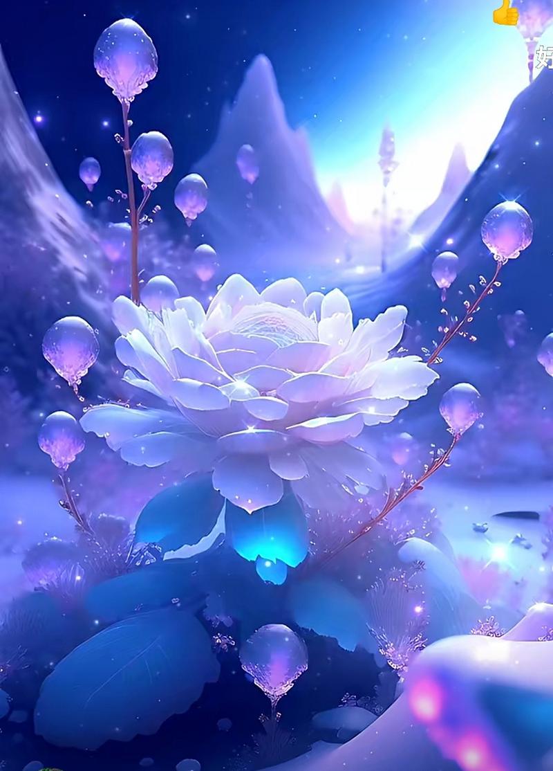 探索星际秘境,邂逅梦幻之花,我在星河深处等你来