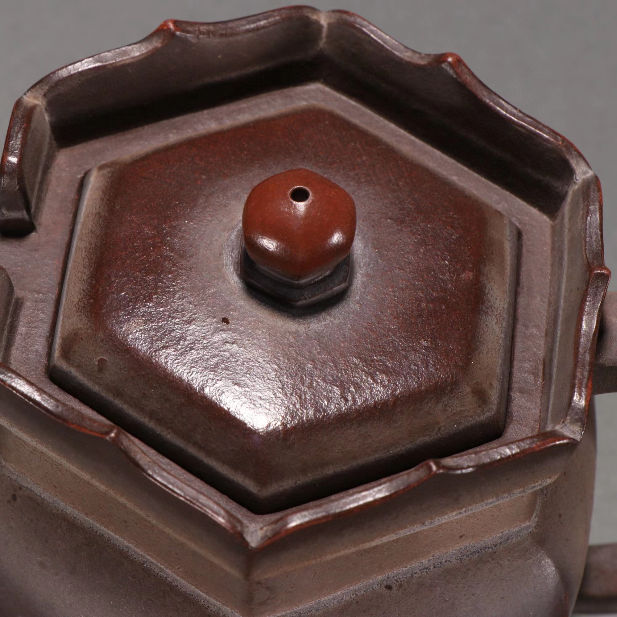 时大彬僧帽壶 规格:高12㎝宽17㎝