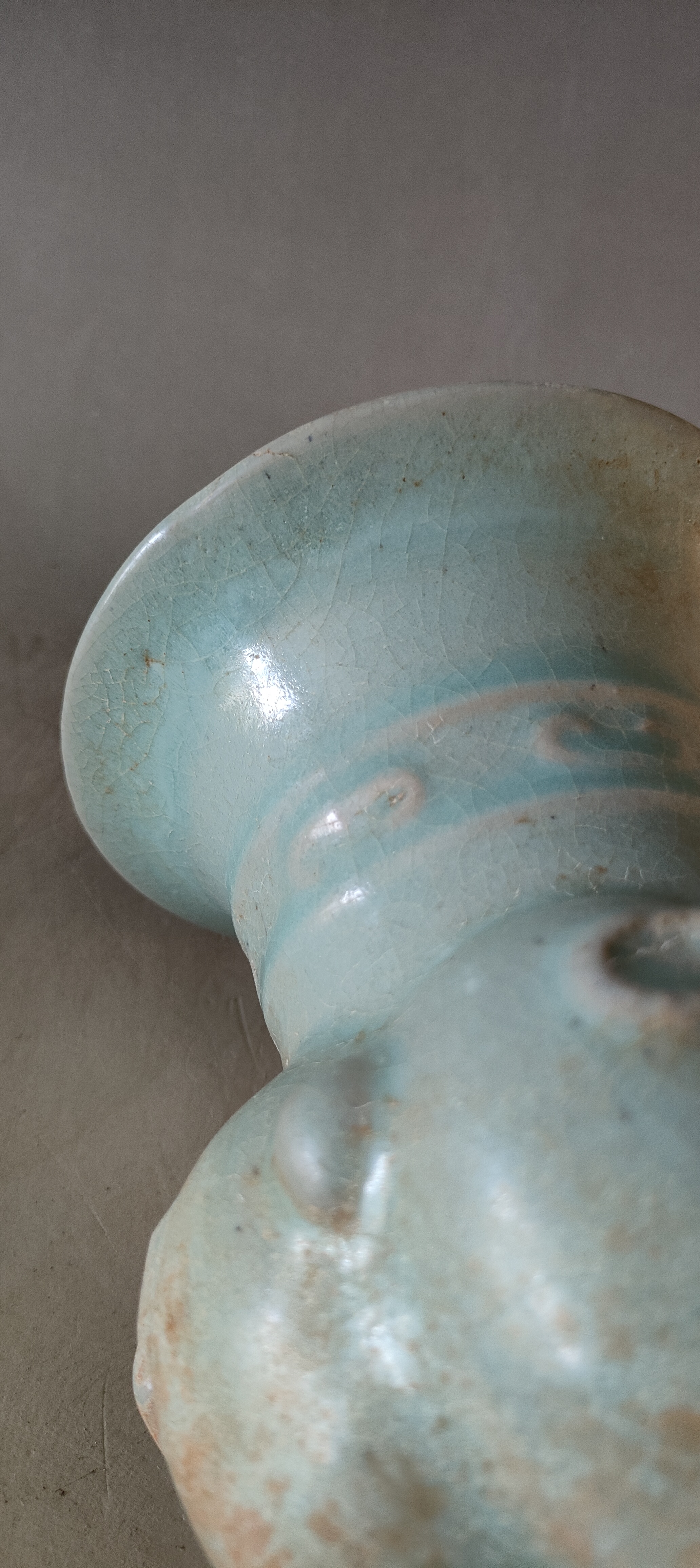 汝窑天青釉三羊尊精品鉴赏