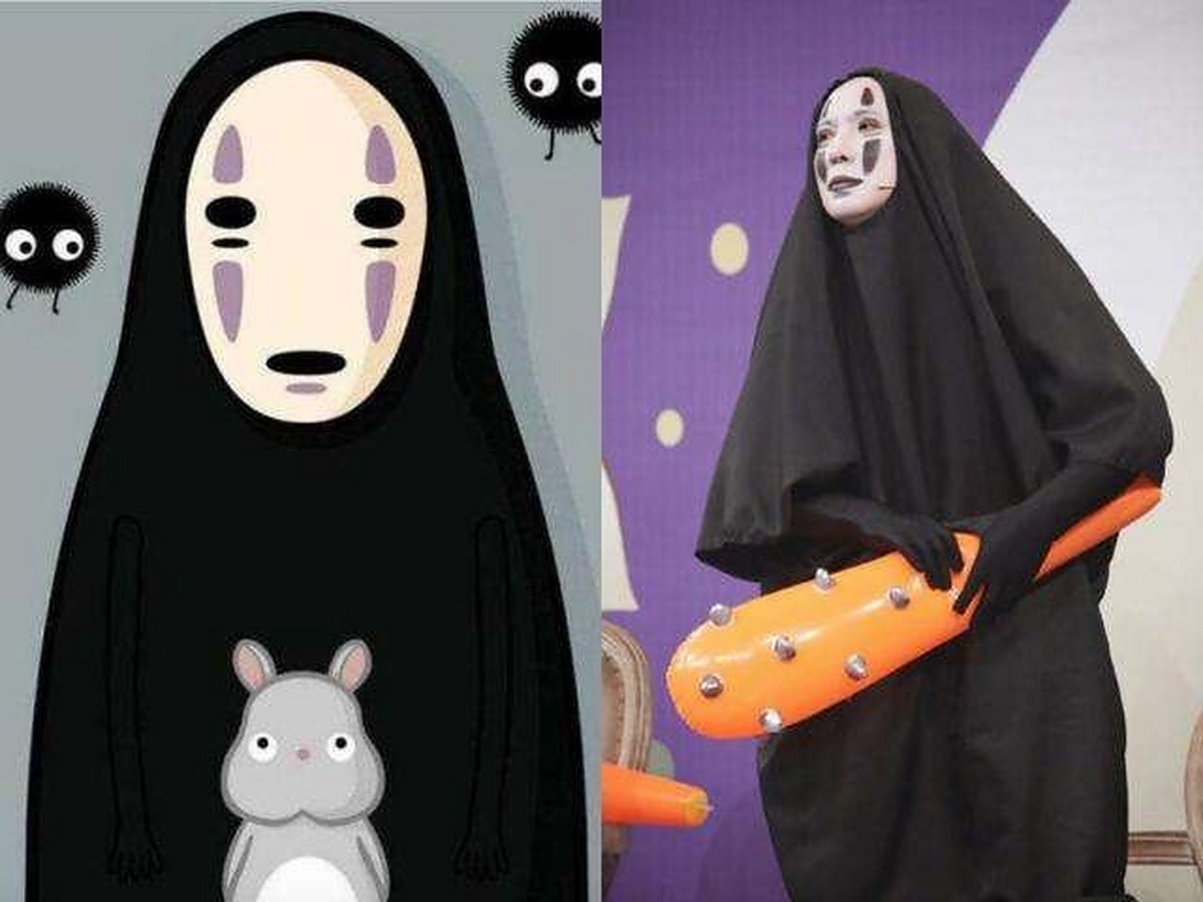 沈腾cosplay 无脸男,真的是别具一格呢.#每日打卡