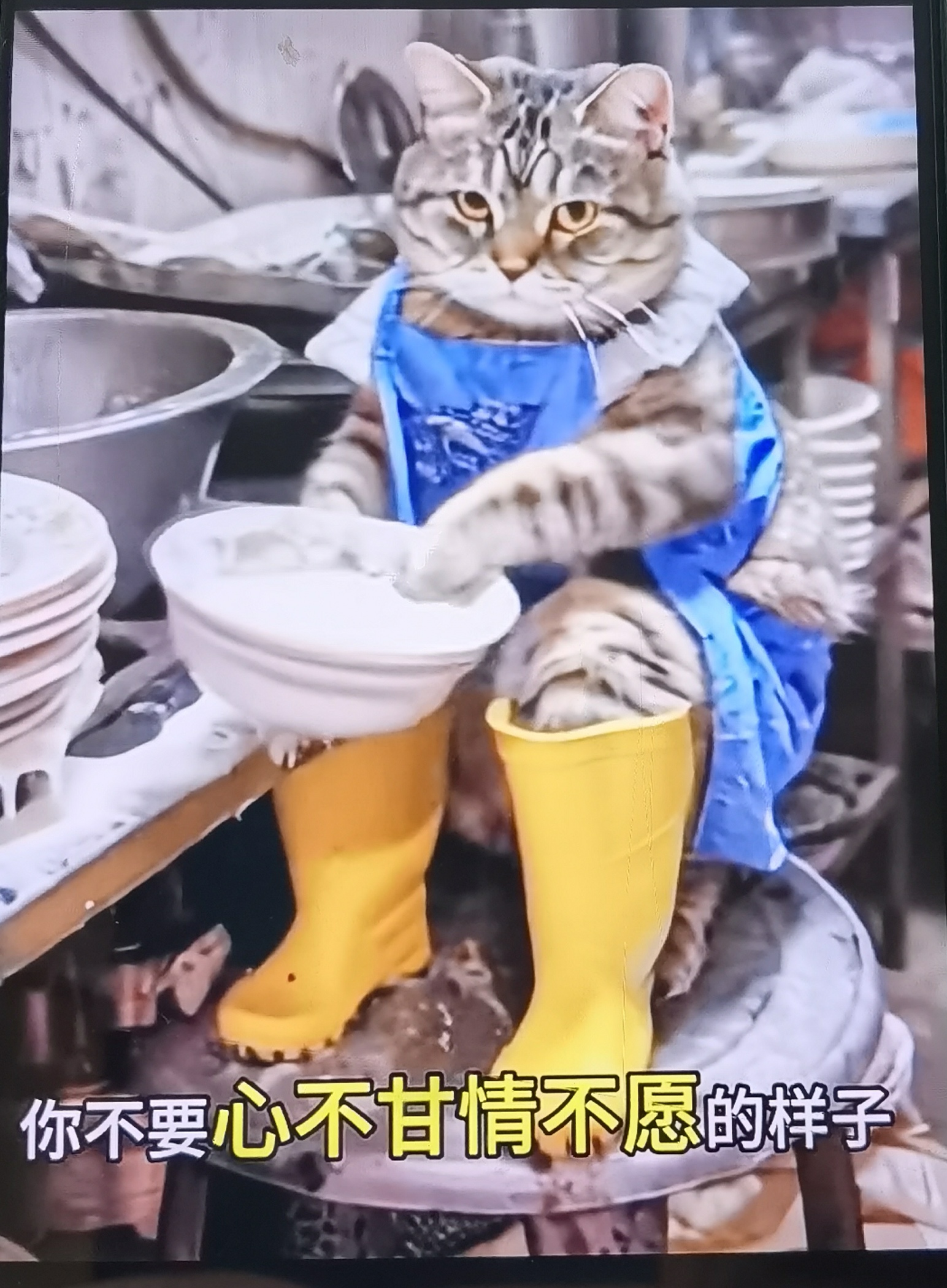 厨房里的猫大厨