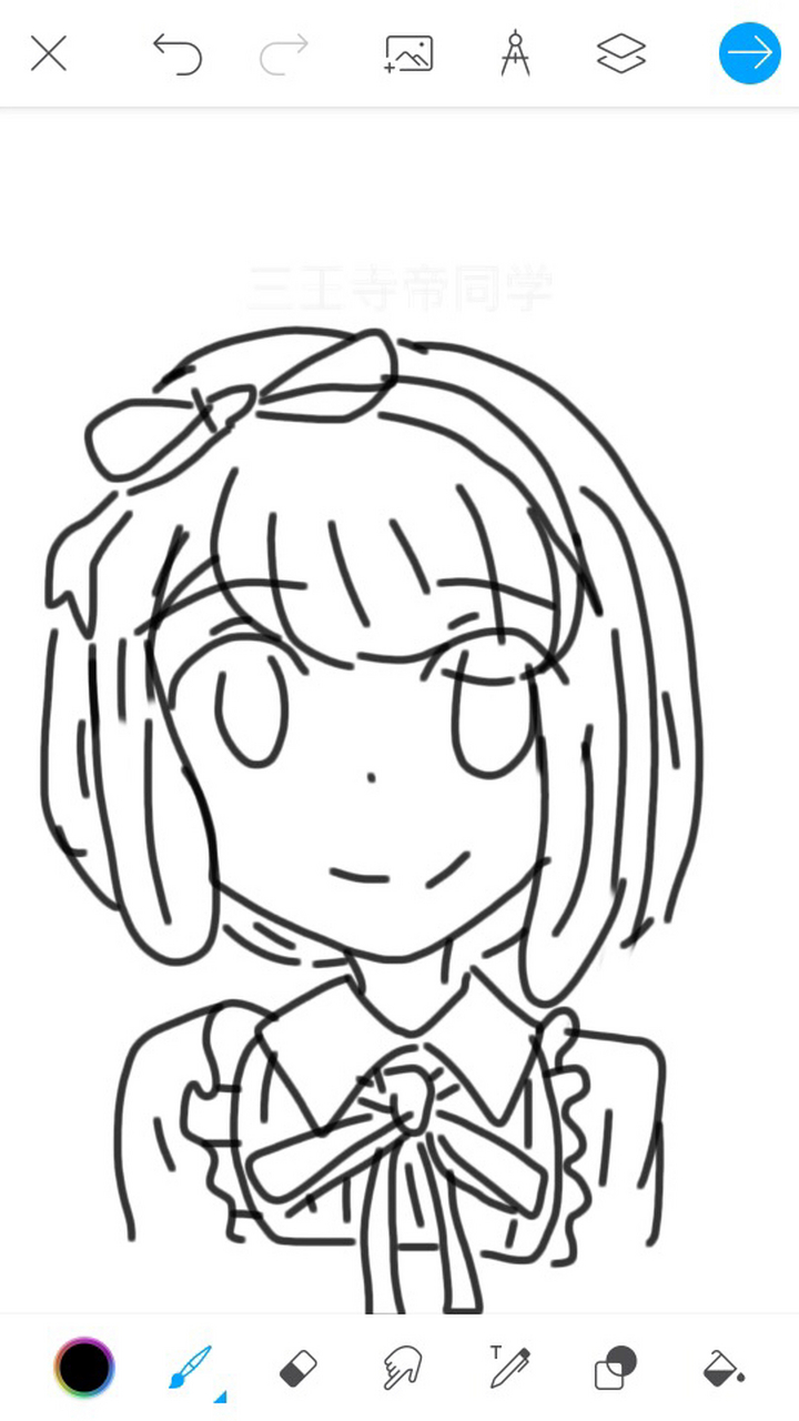 弹丸论破绝对绝望少女 莫娜卡(指绘)