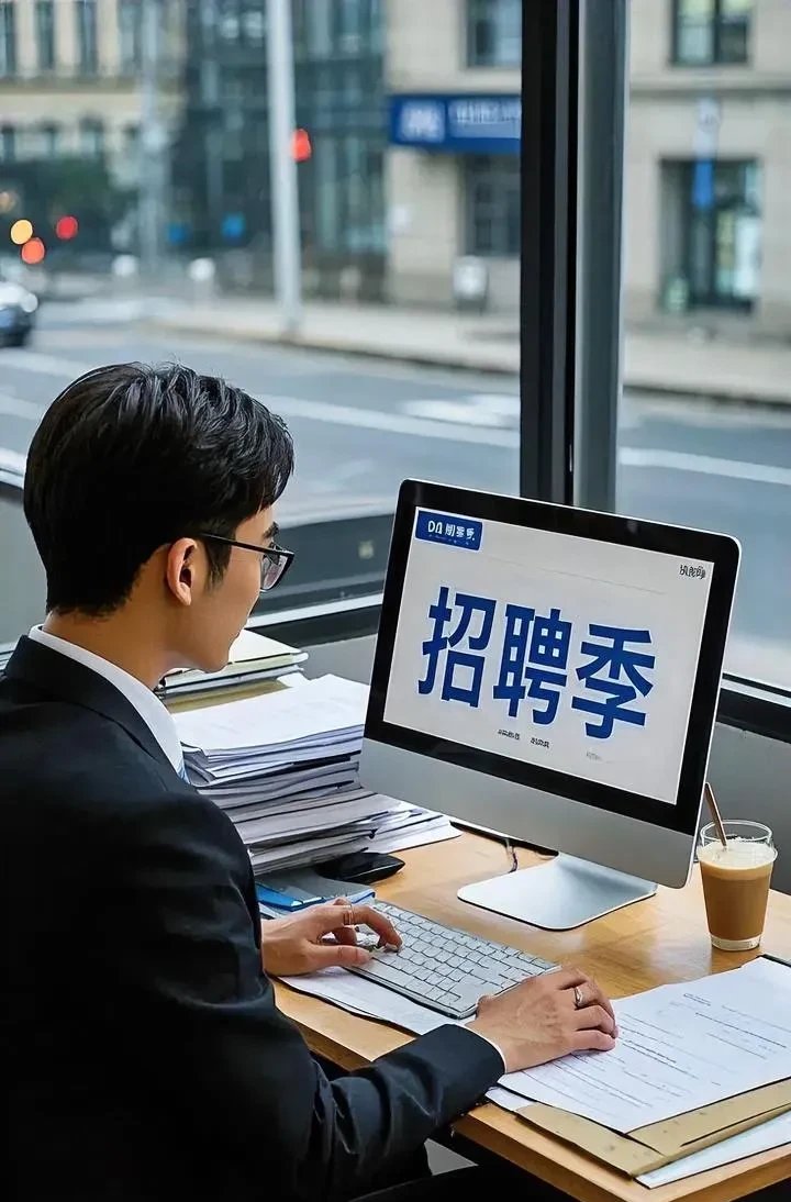早上去招聘会,碰到一刚毕业的小姐姐: