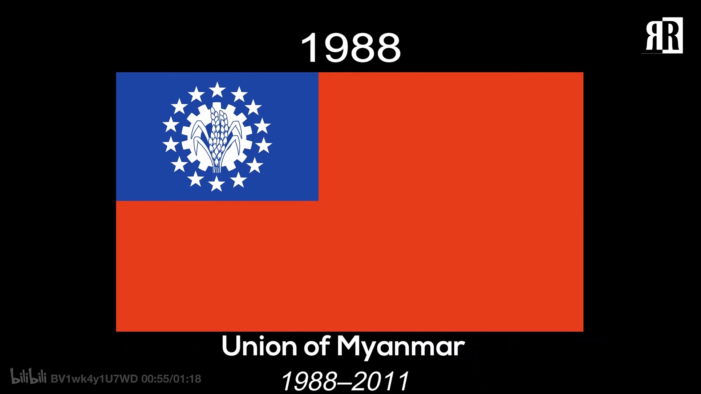 缅甸国旗历史2
