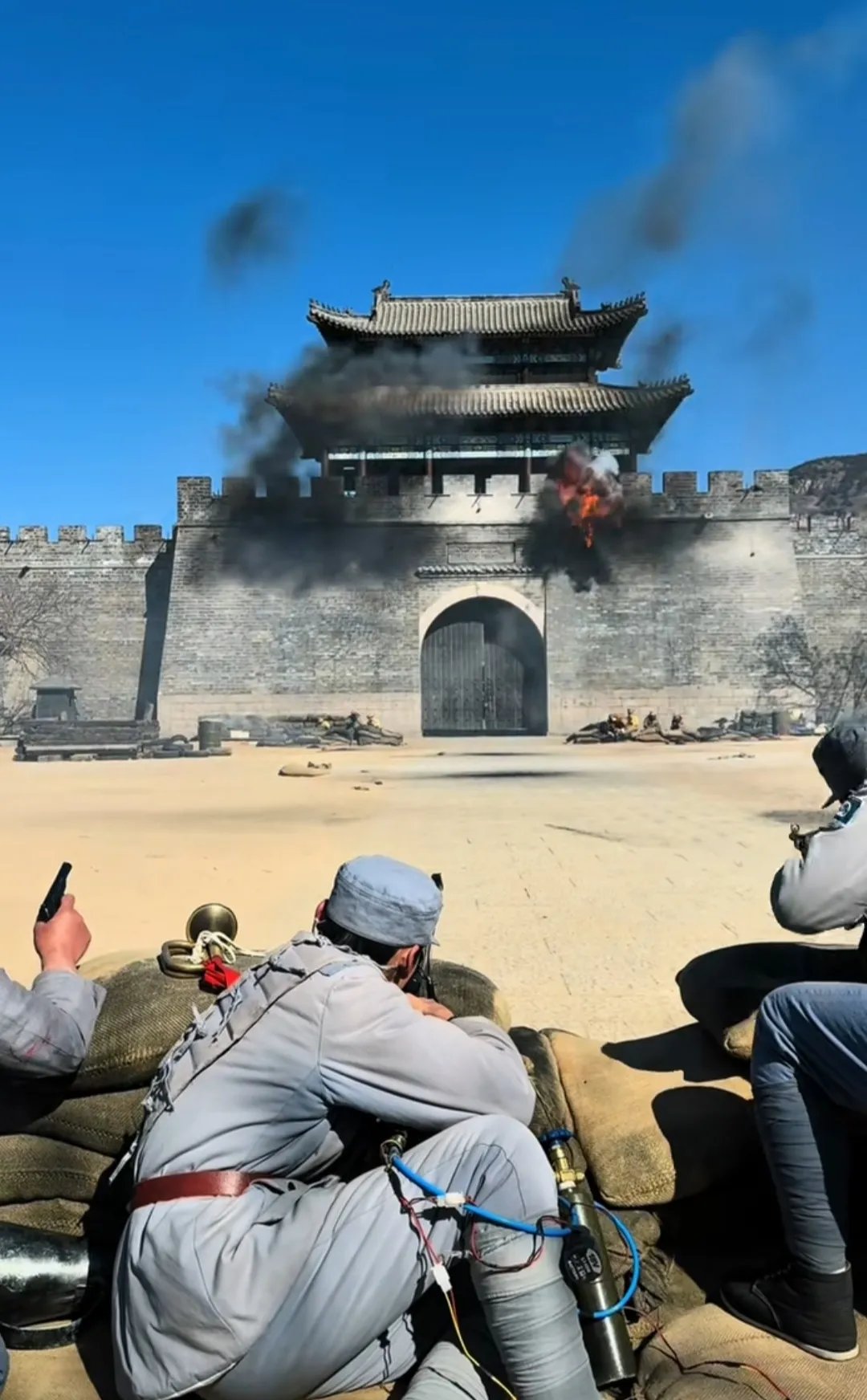 去年就给这个景点提过建议,跟着团长打县城,到了攻城