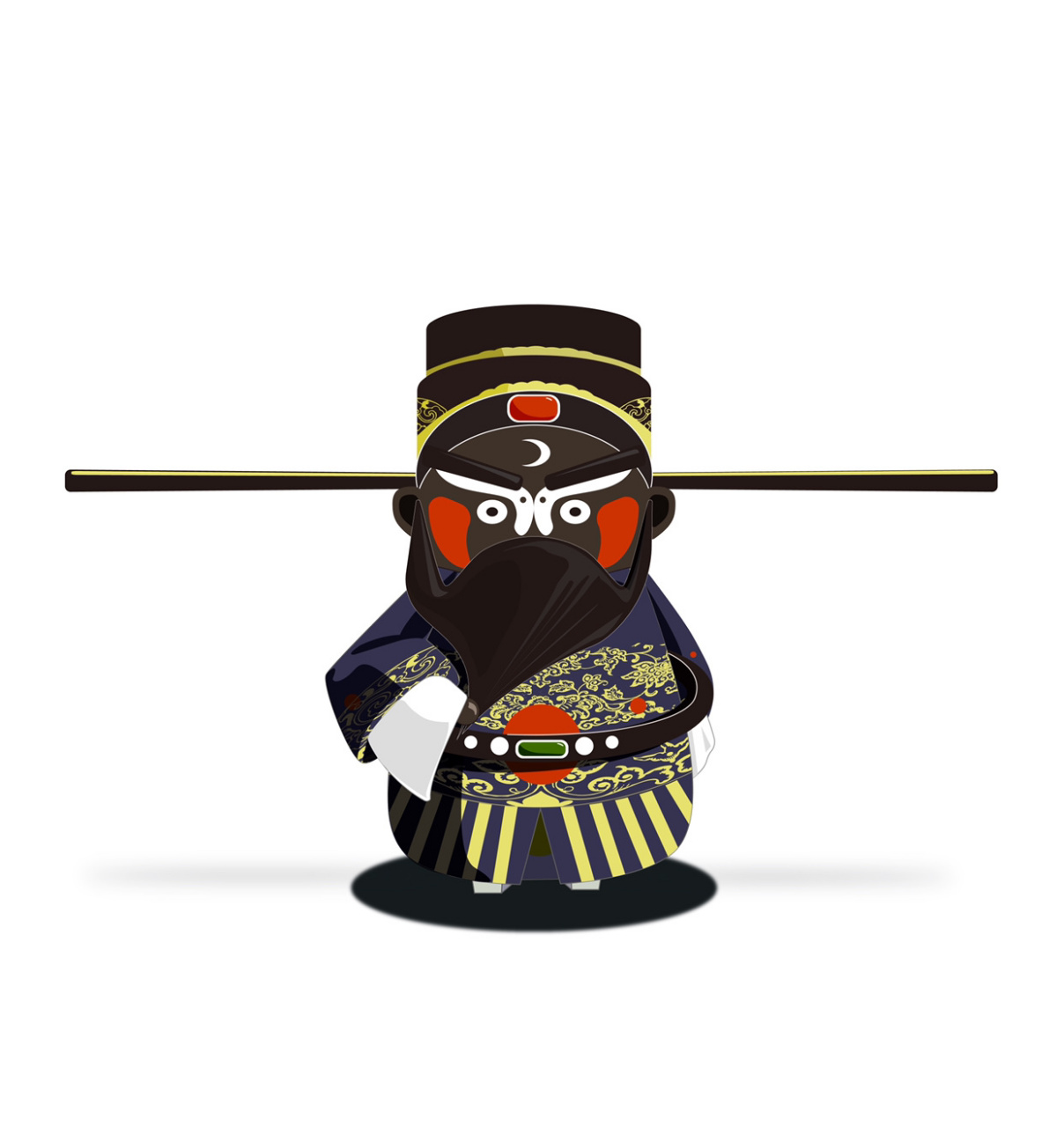 恭喜包大人卡通人物形象出炉!