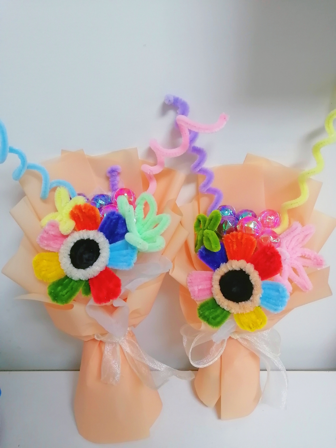 棒棒糖花束#六一儿童节#扭扭棒做手工# #六一儿童节